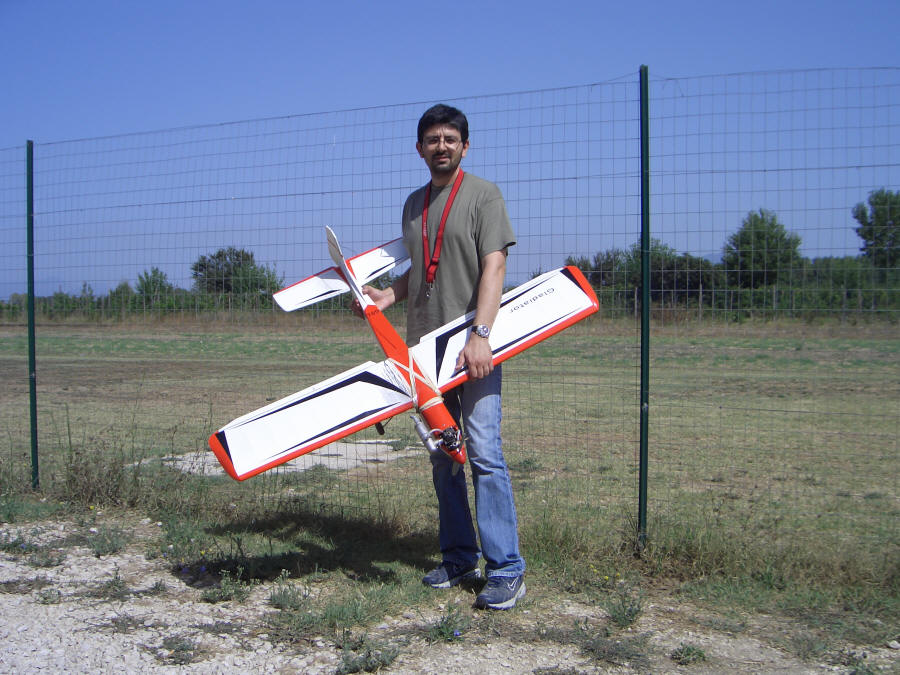 Gabriele e il suo aereo